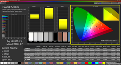 Colorchecker (profil fabryczny, P3)