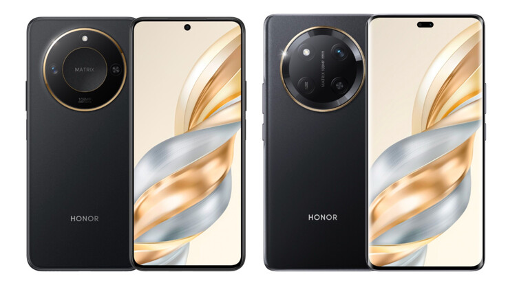 Honor X60 i X60 Pro od lewej do prawej. (Źródło zdjęcia: Honor)