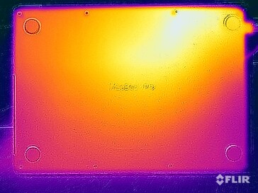 Test naprężenia temperatury powierzchni (dół)