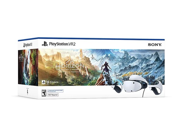 Zestaw PSVR2 Horizon Call of the Mountain będzie sprzedawany w tej samej cenie, co edycja standardowa. (Źródło obrazu: Sony)