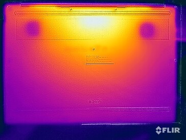 Test naprężenia temperatury powierzchni (dół)