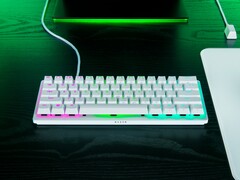 Razer Huntsman V3 Pro Mini biały (źródło obrazu: Razer PR)