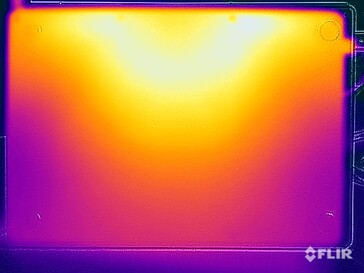 Test naprężenia temperatury powierzchni (dół)