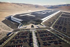 Gigafabryka Tesli w Nevadzie, USA. (Źródło zdjęcia: Tesla)