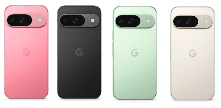 Wersje kolorystyczne Google Pixel 9