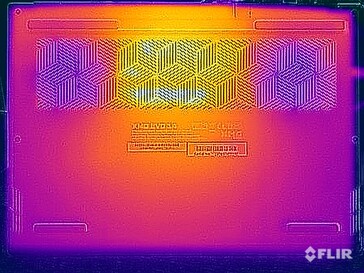 Test naprężenia temperatury powierzchni (dół)