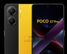 Xiaomi powróci do swojego kultowego żółtego koloru Poco z Poco X7 Pro. (Źródło zdjęcia: 91mobiles - edytowane)