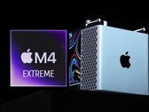 Skoro SoC M4 Extreme nie jest już dostępny, nadchodzący Apple Mac Pro prawdopodobnie będzie musiał zadowolić się M4 Ultra. (Źródło zdjęcia: Apple, edytowane)