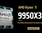 Modele Ryzen 9 9950X3D i Ryzen 9 9900X3D pojawiły się w Geekbench (źródło obrazu: AMD)