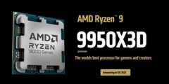 Modele Ryzen 9 9950X3D i Ryzen 9 9900X3D pojawiły się w Geekbench (źródło obrazu: AMD)