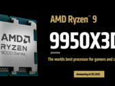 Modele Ryzen 9 9950X3D i Ryzen 9 9900X3D pojawiły się w Geekbench (źródło obrazu: AMD)