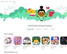 Sekcja dla dzieci w Google Play (źródło obrazu: własne)