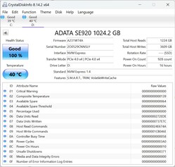 ADATA SE920 współpracuje z PCIe 4.0 x4