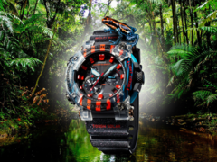 Nowy Casio Poison Dart Frogman może dzielić funkcje ze starszym GWF-A1000APF-1A (powyżej). (Źródło zdjęcia: Casio)