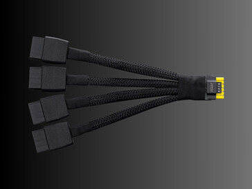 Kabel zasilający MSI 12V-2x6 (źródło obrazu: MSI)