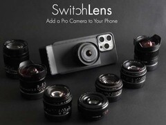 SwitchLens: Kamera współpracuje z różnymi obiektywami.