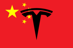 Tesla może wkrótce wykorzystać dane chińskich kierowców jako zalążek oprogramowania do samodzielnej jazdy używanego na całym świecie. (Zdjęcie za pośrednictwem Wikimedia Commons z poprawkami)