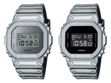 Casio GM5600YM-8A8 (po lewej) jest podobny do GM5600YM-8 (po prawej). (Źródło zdjęcia: Casio)