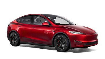 Model Y Juniper render (źródło zdjęcia: Autoexpress)