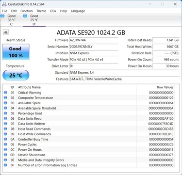 ADATA SE920 współpracuje z PCIe 4.0 x2