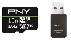 PNY prezentuje wysokowydajne karty microSD PRO Elite Prime i czytnik kart Performance Prime. (Źródło zdjęcia: PNY)