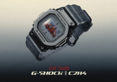 Edycja Casio G-Shock GM-5600 &quot;Space Age&quot; ma czerwoną grafikę Theme Building na międzynarodowym lotnisku w Los Angeles. (Źródło zdjęcia: C2H4)