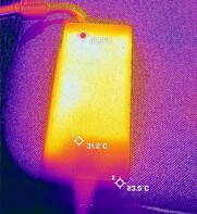 Temperatura zasilacza (test warunków skrajnych)