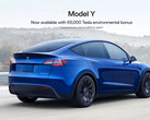 Premia za Model Y odpowiada utraconej dotacji federalnej (zdjęcie: Tesla)