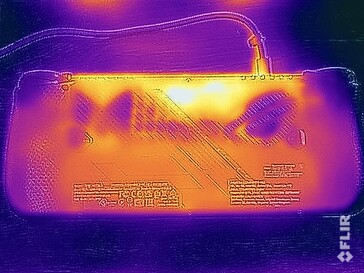 Test naprężeń temperatury powierzchni (tył)