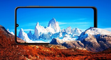 Galaxy A06 5G ma taki sam rozmiar ekranu i rozdzielczość jak jego odpowiednik 4G, ale z wyższą częstotliwością odświeżania. (Źródło zdjęcia: Samsung)