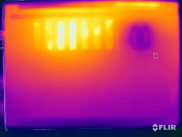 Test naprężenia temperatury powierzchni (dół)