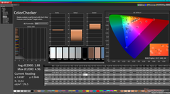 ColorChecker przed kalibracją