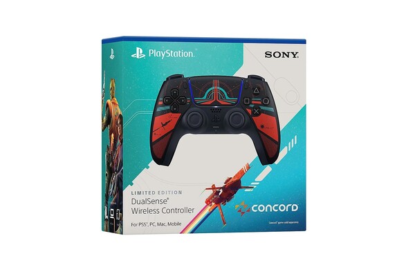 Kontroler bezprzewodowy DualSense™ - Concord™ Limited Edition wydaje się być dostępny wyłącznie w Stanach Zjednoczonych. (Źródło zdjęcia: PlayStation).