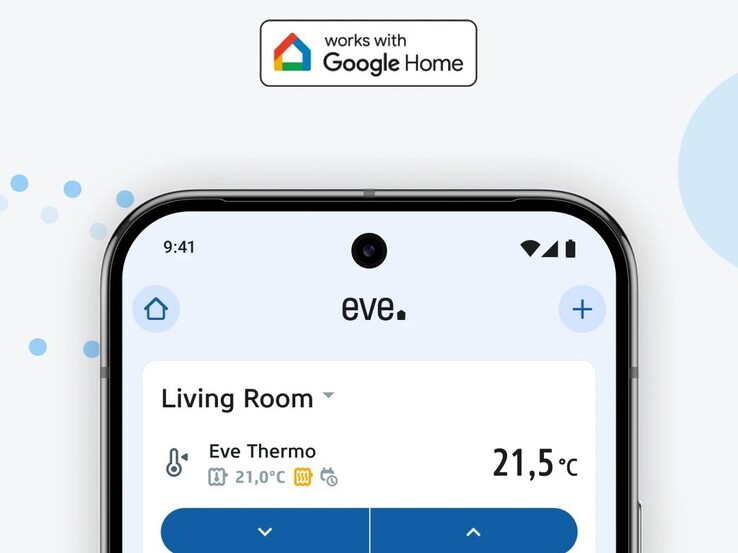 Aplikacja Eve for Matter Android umożliwia bezproblemową konfigurację z Google Home (źródło obrazu: Eve)