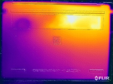 Test naprężenia temperatury powierzchni (spód)