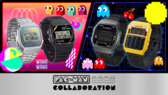 Nowa kolekcja Casio x Pac-man obejmuje 4 zupełnie nowe projekty klasycznych wzorów Casio. (Źródło zdjęcia: Casio)