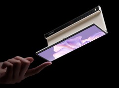 Podobnie jak Huawei Mate Xs 2 na zdjęciu, Apple iPhone Fold będzie miał wyświetlacz, który składa się na zewnątrz. (Zdjęcie: Huawei)