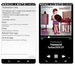 interfejs foobar2000 Mobile (Źródło: Google Play)