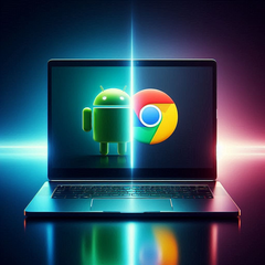 Google może wkrótce przejść z ChromeOS na Android. (Źródło obrazu: wygenerowano AI)