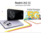 Redmi A4 5G zostanie wprowadzony na rynek 20 listopada w Indiach (Źródło zdjęcia : Xiaomi)