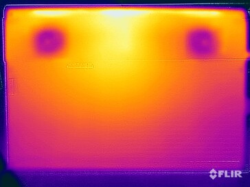 Test naprężeń temperatury powierzchni (dół)