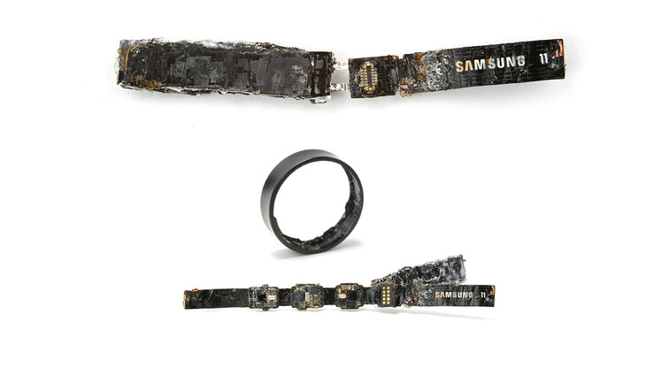 Samsung Galaxy Ring teardown aftermath (Źródło obrazu: iFixit)