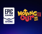 Moving Out można zazwyczaj kupić w Epic Games Store za 24,99 USD. (Źródło grafiki: Epic Games)