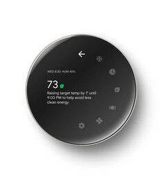 Nest Learning Thermostat (4. gen.) z inteligentnym alarmem wentylacji. (Źródło obrazu: Google)