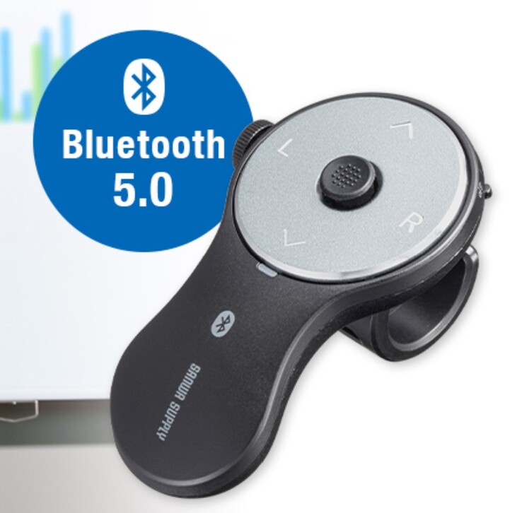 Mysz Sanwa Finger Mouse łączy się z urządzeniami przez Bluetooth 5.0. (Źródło obrazu: Sanwa Supply)