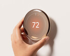 Nowy termostat Nest Learning Thermostat obsługuje integrację Matter for Apple HomeKit i Samsung SmartThings. (Źródło obrazu: Google)