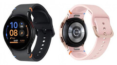 Galaxy Watch FE będzie oferowany z różnymi kombinacjami kolorów i paskami do zegarków do starszego, ale technicznie podobnego Galaxy Watch4. (Źródło zdjęcia: Samsung via Sudhanshu Ambhore)