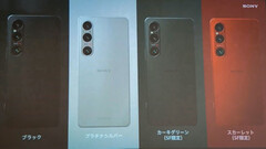 Sony zaoferuje Xperię 1 VI w czterech wersjach kolorystycznych, przynajmniej na niektórych rynkach. (Źródło zdjęcia: @MTRU_blog)