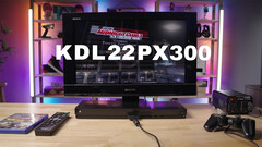 Sony Bravia KDL22PX300 łączy w sobie PS2 i telewizor Bravia KDL22BX300 (źródło obrazu: Denki na YouTube)