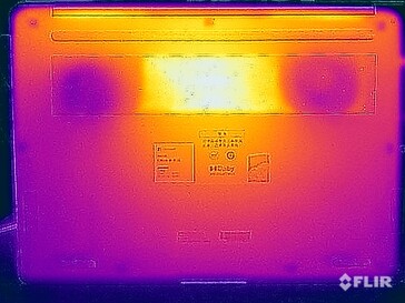 Test naprężeń temperatury powierzchni (spód)